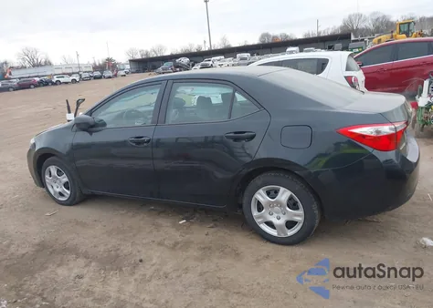 2016 Toyota Corolla Le из США, поврежденный, VIN 2T1BURHE4GC723206